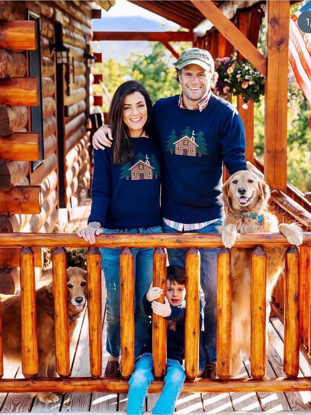 RARE Kiel James Patrick Cozy Cabin Sweatshirt